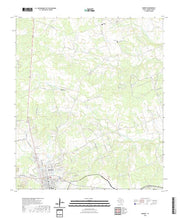 US Topo 7.5-minute map for Burnet TX