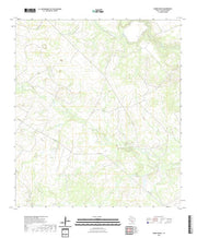 US Topo 7.5-minute map for Burns Ranch TX