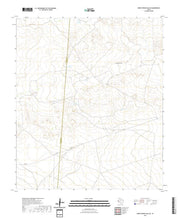 US Topo 7.5-minute map for Burnt Spring Hills SE TX