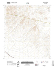 US Topo 7.5-minute map for Burro Draw TX