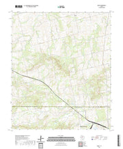 US Topo 7.5-minute map for Busby TX