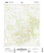 US Topo 7.5-minute map for Buzzard Roost Knob TX