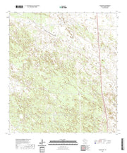 US Topo 7.5-minute map for Cage Ranch TX