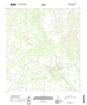 US Topo 7.5-minute map for Caiman Creek NE TX