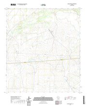 US Topo 7.5-minute map for Caiman Creek SE TX