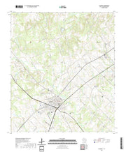 US Topo 7.5-minute map for Caldwell TX