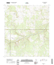 US Topo 7.5-minute map for Calf Creek TX