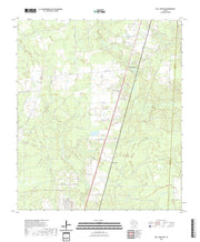 US Topo 7.5-minute map for Call Junction TX