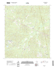 US Topo 7.5-minute map for Camden TX