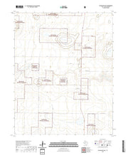 US Topo 7.5-minute map for Coldwater East TX