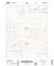 US Topo 7.5-minute map for Coldwater West TX