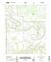 US Topo 7.5-minute map for De Kalb NW TXOK