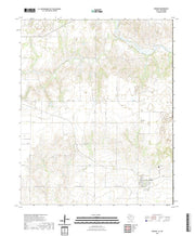 US Topo 7.5-minute map for Dodson TXOK