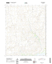 US Topo 7.5-minute map for Dreyfoos TXOK