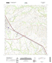 US Topo 7.5-minute map for Ennis East TX