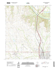 US Topo 7.5-minute map for Gainesville North TXOK