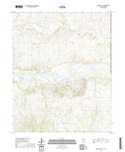 US Topo 7.5-minute map for Garden Valley TXOK