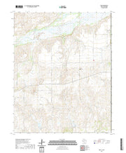 US Topo 7.5-minute map for Gem TXOK