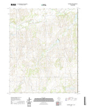 US Topo 7.5-minute map for Hackberry Creek TXOK