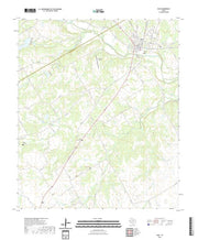 US Topo 7.5-minute map for Hico TX