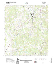 US Topo 7.5-minute map for Jewett TX