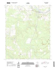 US Topo 7.5-minute map for Negley TXOK