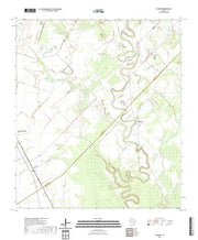 US Topo 7.5-minute map for Pledger TX