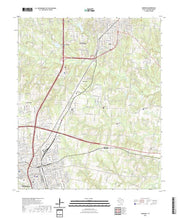 US Topo 7.5-minute map for Sherman TX