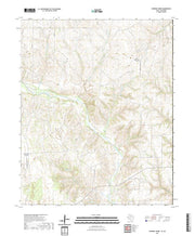 US Topo 7.5-minute map for Shinnery Creek TXOK