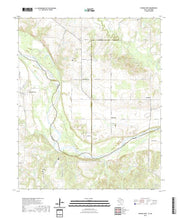 US Topo 7.5-minute map for Spanish Fort TXOK