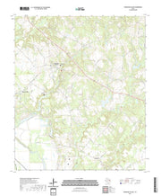 US Topo 7.5-minute map for Tennessee Colony TX