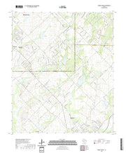 US Topo 7.5-minute map for Terrell North TX