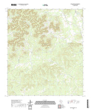 US Topo 7.5-minute map for Texas Mountain TX