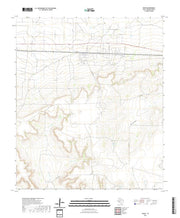 US Topo 7.5-minute map for Texon TX