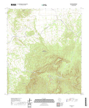 US Topo 7.5-minute map for The Basin TX