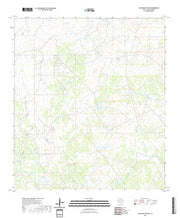 US Topo 7.5-minute map for The White Kitchen TX