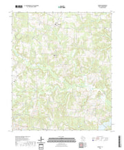 US Topo 7.5-minute map for Thomas TX