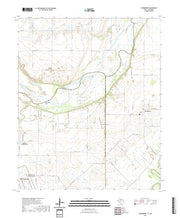 US Topo 7.5-minute map for Thornberry TXOK