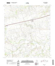 US Topo 7.5-minute map for Thrall TX