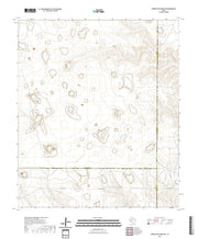 US Topo 7.5-minute map for Three Bluff Draw NE TX