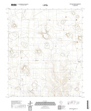 US Topo 7.5-minute map for Three Bluff Draw SW TX