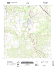 US Topo 7.5-minute map for Three Rivers TX