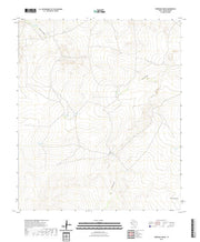 US Topo 7.5-minute map for Threemile Draw TX