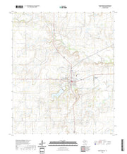 US Topo 7.5-minute map for Throckmorton TX