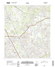 US Topo 7.5-minute map for Tomball TX