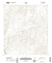 US Topo 7.5-minute map for Tordillo Creek TXCOA