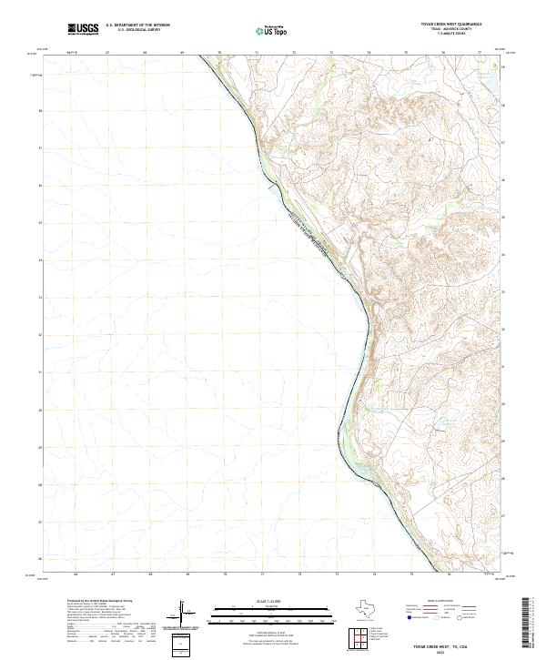 US Topo 7.5-minute map for Tovar Creek West TXCOA