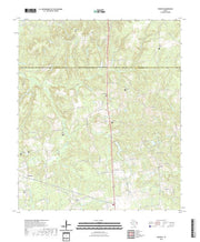 US Topo 7.5-minute map for Trawick TX