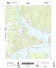 US Topo 7.5-minute map for Trinity East TX