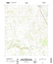 US Topo 7.5-minute map for Truby TX